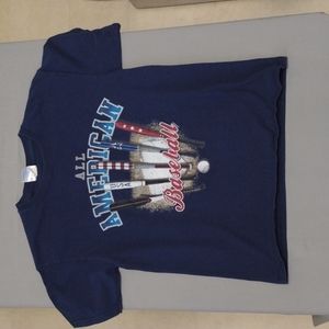 All American Baseball Shirt* Youth Large* Barely Worn*